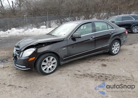 2012 Mercedes-Benz E 350 4Matic from USA, damaged, VIN WDDHF8JB3CA651577